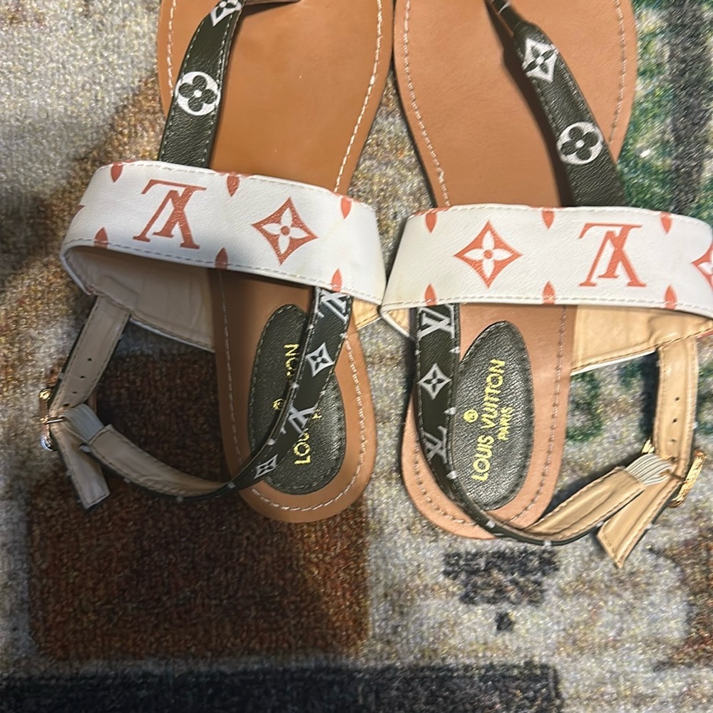 Louis Vuitton Monogram Sandals